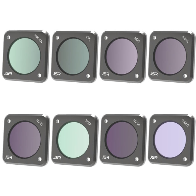ตัวกรองกล้อง Action JUNESTAR สำหรับ DJI Action 2 สไตล์:, CPL, ND4, ND8, ND16, ND32, ND64, ND1000, ND8PL, ND64PL, Macro 10X, Night, Star, CS-3IN1, CS-4in1, CS-4in1 (NDPL), CS-6IN1, CS-8in1