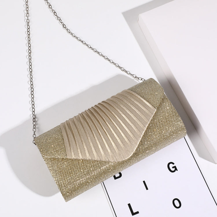 Simple Square Pleated Ladies Dinner Party Bag Bridesmaid Bridal Wedding Party Bag, Wedding Banquet Bag