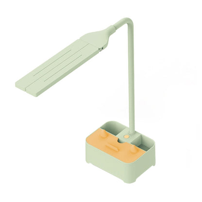 TD6 นักเรียนผู้ถือโทรศัพท์มือถือที่วางปากกาป้องกันดวงตา USB โคมไฟตั้งโต๊ะ, สีขาว, สีชมพู, สีเขียว