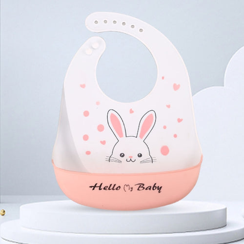 เบบี้ออยล์สเปรย์กันน้ำซิลิโคน Bib ผ้าเช็ดน้ำลายแบบบางพิเศษ, รูปแบบ:, Rabbit BATT2, Lion Dot 2, Rabbit Glasses 2, Good Bear 2, Dinosaur World, Big&Small Dinosaur