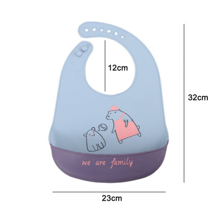 เบบี้ออยล์สเปรย์กันน้ำซิลิโคน Bib ผ้าเช็ดน้ำลายแบบบางพิเศษ, รูปแบบ:, Rabbit BATT2, Lion Dot 2, Rabbit Glasses 2, Good Bear 2, Dinosaur World, Big&Small Dinosaur