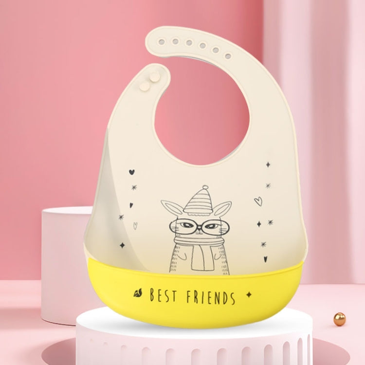 เบบี้ออยล์สเปรย์กันน้ำซิลิโคน Bib ผ้าเช็ดน้ำลายแบบบางพิเศษ, รูปแบบ:, Rabbit BATT2, Lion Dot 2, Rabbit Glasses 2, Good Bear 2, Dinosaur World, Big&Small Dinosaur