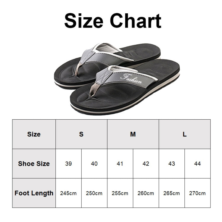 MK-3399 รองเท้าแตะผู้ชายกันลื่นชายหาด, 39-40, 41-42, 43-44