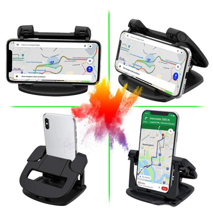 MM002 ที่วางโทรศัพท์มือถือบนแผงหน้าปัดรถ Car Silicone Rotary Navigation Mobile Phone Holder, MM002