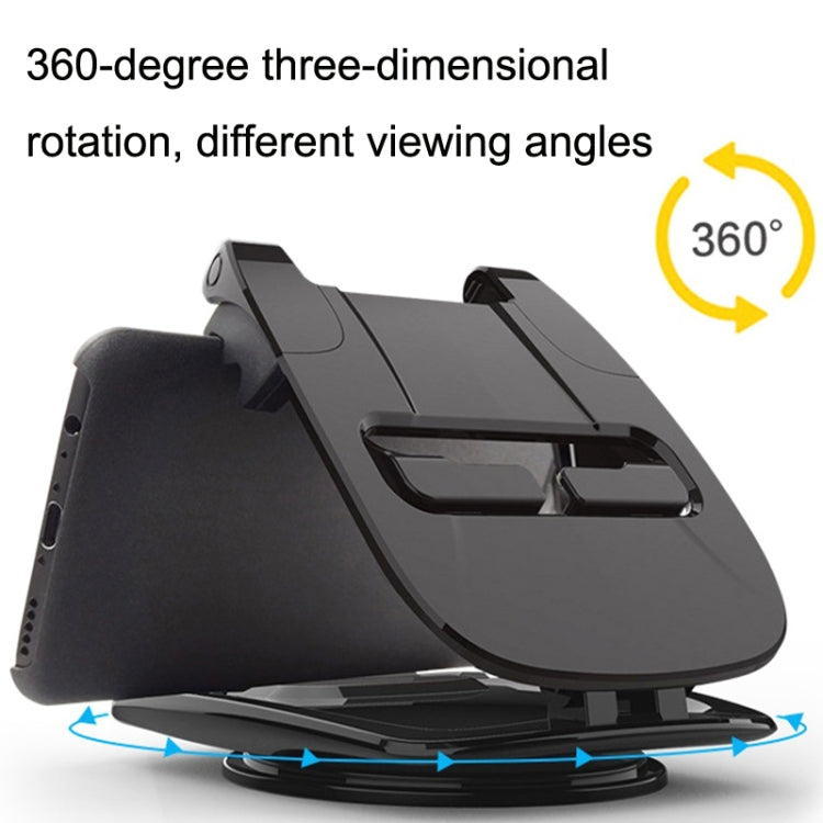 MM002 ที่วางโทรศัพท์มือถือบนแผงหน้าปัดรถ Car Silicone Rotary Navigation Mobile Phone Holder, MM002