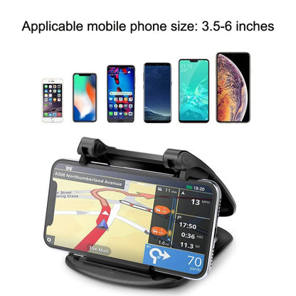 MM002 ที่วางโทรศัพท์มือถือบนแผงหน้าปัดรถ Car Silicone Rotary Navigation Mobile Phone Holder, MM002