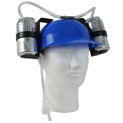 หมวกดื่มเบียร์ขี้เกียจปาร์ตี้วันเกิดหมวกกันน็อคเครื่องดื่มกลางแจ้ง, Drink Helmet(Red), Drink Helmet(Blue), Drink Helmet(Pink), Drink Helmet(Yellow)