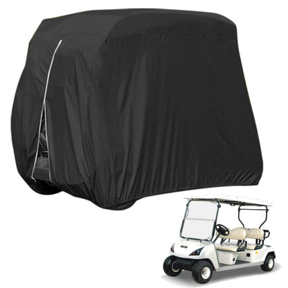210D Oxford ผ้าผ้าคลุมรถกอล์ฟผ้าคลุมรถสกู๊ตเตอร์ Kart Dust Cover, 242 x 122 x 168 cm, 275 x 122 x 168 cm, 285 x 122 x 168cm