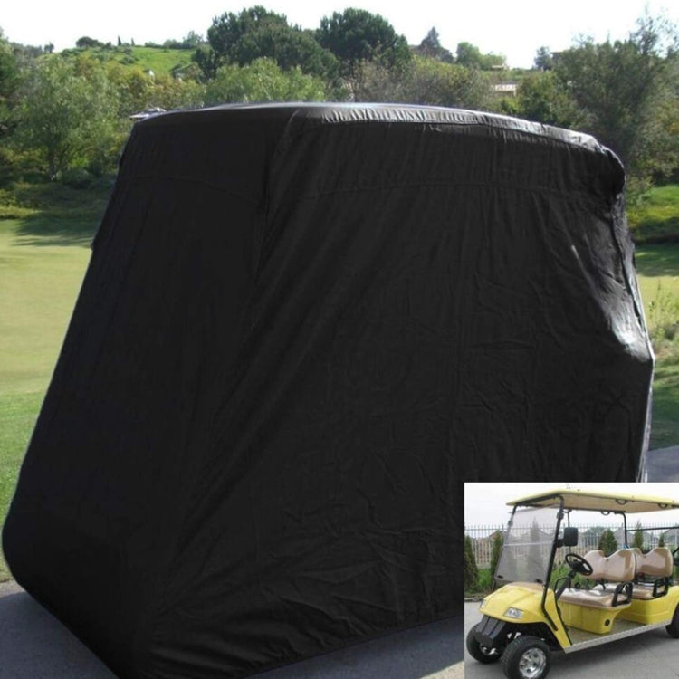 210D Oxford ผ้าผ้าคลุมรถกอล์ฟผ้าคลุมรถสกู๊ตเตอร์ Kart Dust Cover, 242 x 122 x 168 cm, 275 x 122 x 168 cm, 285 x 122 x 168cm