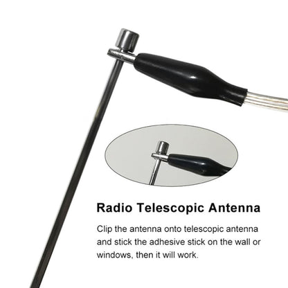 ANT-108SE Home AV Amplifier Alligator Clip Radio Boost เสาอากาศ, Radio Boost Antenna