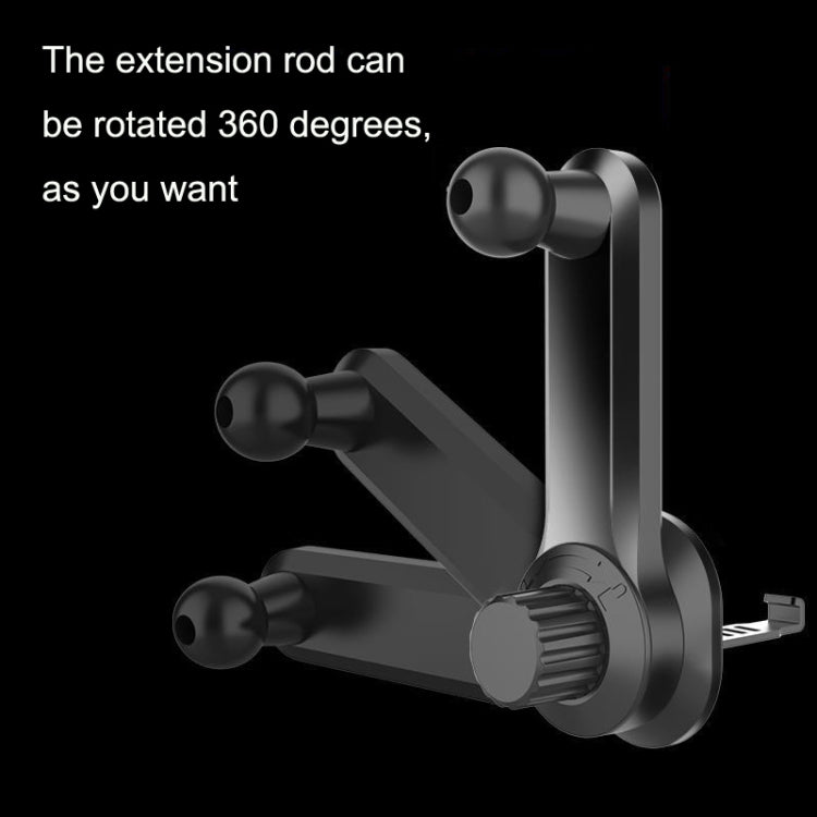 5PCS Car Extension Hook อุปกรณ์เสริมขายึดโทรศัพท์มือถือ Round Air Outlet Bracket, 13mm Ball Head, 15mm Ball Head, 17mm Ball Head