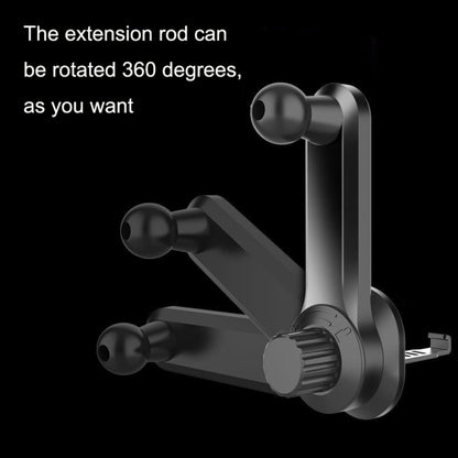 5PCS Car Extension Hook อุปกรณ์เสริมขายึดโทรศัพท์มือถือ Round Air Outlet Bracket, 13mm Ball Head, 15mm Ball Head, 17mm Ball Head