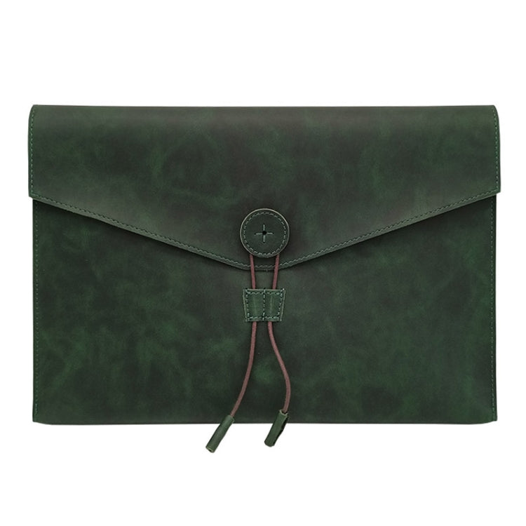 S121 กระเป๋าเอกสารธุรกิจหนังทนทานต่อการสึกหรอ, Brown, Coffee, Wine Red, Black, Blue, Green, Double Brown, Double Coffee, Double Green