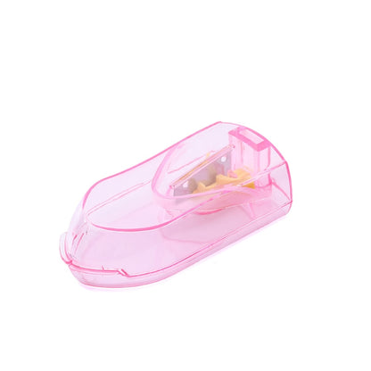 10 PCS Pills Divider กล่องใส่ยาแบบพกพามัลติฟังก์ชั่น, สีน้ำเงิน, สีชมพู, โปร่งใส