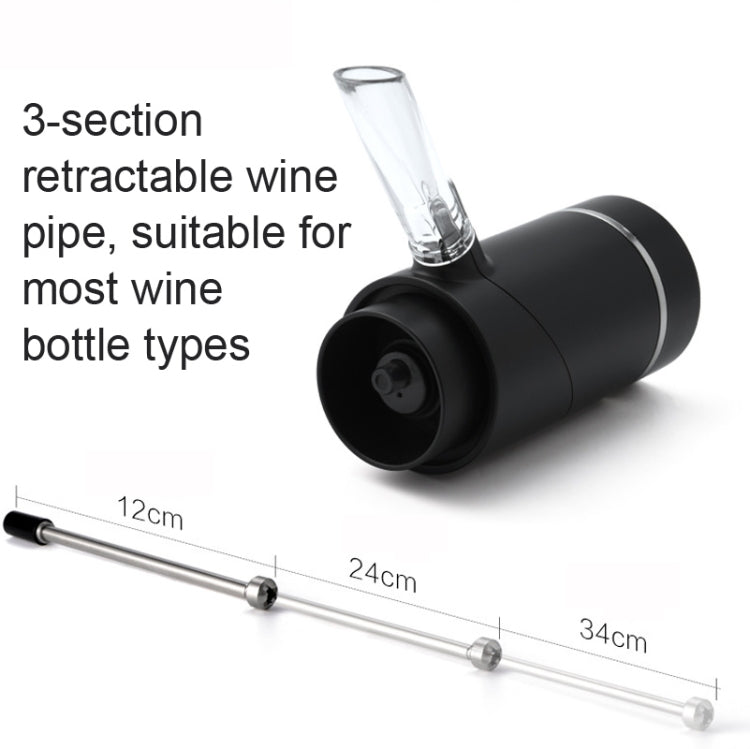 เครื่องจ่ายขวดเหล้าไวน์แดงไฟฟ้าสไตล์:, Red ABS, Stainless Steel, Stainless Steel With Base