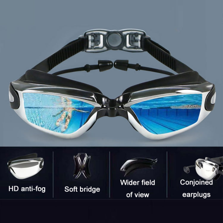 HAIZID HD Anti-fog แว่นตาว่ายน้ำสายตาสั้นกันน้ำ, Optical Black, Optical Blue, Optical Pink, Optical Gray, Plating Black, Plating Blue, Plating Pink, Myopia 150 Degrees, Myopia 200 Degrees, Myopia 250 Degrees, Myopia 300 Degrees, Myopia 350 Degrees     ...