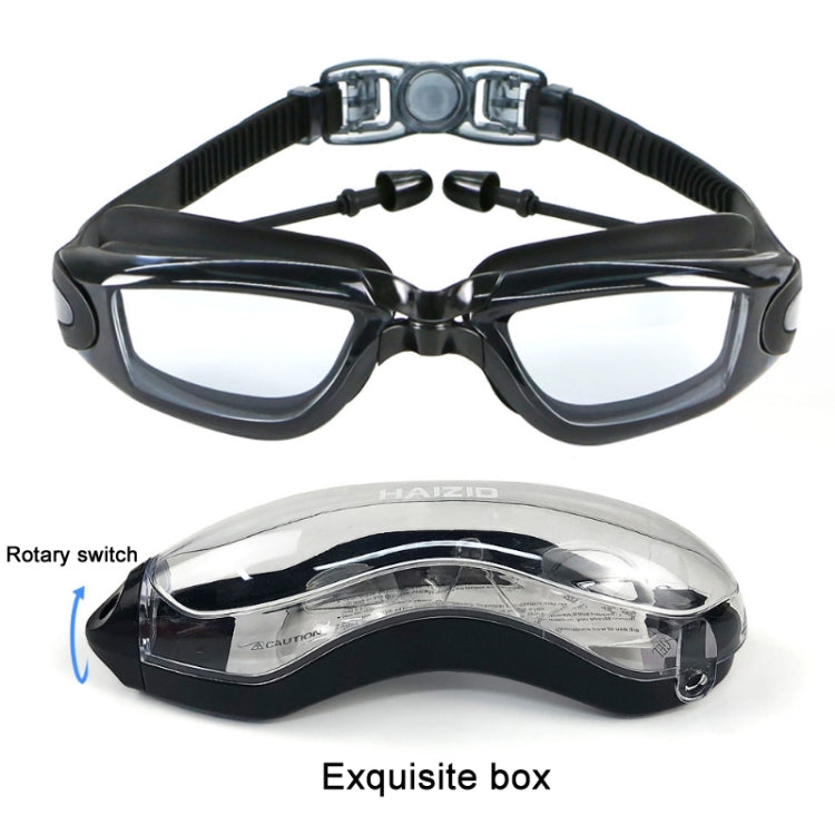 HAIZID HD Anti-fog แว่นตาว่ายน้ำสายตาสั้นกันน้ำ, Optical Black, Optical Blue, Optical Pink, Optical Gray, Plating Black, Plating Blue, Plating Pink, Myopia 150 Degrees, Myopia 200 Degrees, Myopia 250 Degrees, Myopia 300 Degrees, Myopia 350 Degrees     ...