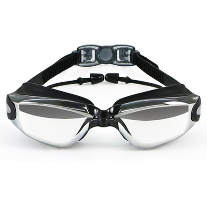 HAIZID HD Anti-fog แว่นตาว่ายน้ำสายตาสั้นกันน้ำ, Optical Black, Optical Blue, Optical Pink, Optical Gray, Plating Black, Plating Blue, Plating Pink, Myopia 150 Degrees, Myopia 200 Degrees, Myopia 250 Degrees, Myopia 300 Degrees, Myopia 350 Degrees     ...
