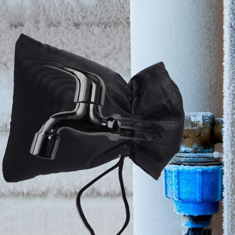 ผ้าอ๊อกซ์ฟอร์ด Winter Outdoor Faucet Frost Protection Cover, Rope Model