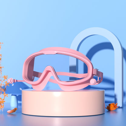 แว่นตาว่ายน้ำเด็กแบบใสกรอบใหญ่กันน้ำและกันฝ้า HD, HD Transparent Swimming Goggles(White), HD Transparent Swimming Goggles(Pink), HD Transparent Swimming Goggles(Blue Yellow), HD Transparent Swimming Goggles(Blue White)                                  ...