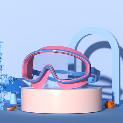 แว่นตาว่ายน้ำเด็กแบบใสกรอบใหญ่กันน้ำและกันฝ้า HD, HD Transparent Swimming Goggles(White), HD Transparent Swimming Goggles(Pink), HD Transparent Swimming Goggles(Blue Yellow), HD Transparent Swimming Goggles(Blue White)                                  ...