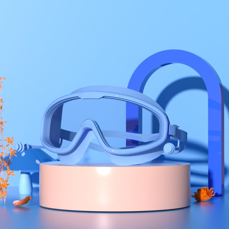 แว่นตาว่ายน้ำเด็กแบบใสกรอบใหญ่กันน้ำและกันฝ้า HD, HD Transparent Swimming Goggles(White), HD Transparent Swimming Goggles(Pink), HD Transparent Swimming Goggles(Blue Yellow), HD Transparent Swimming Goggles(Blue White)                                  ...