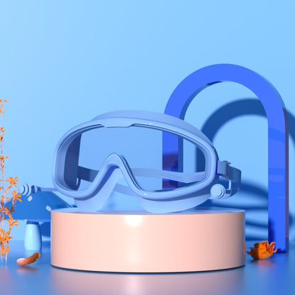 แว่นตาว่ายน้ำเด็กแบบใสกรอบใหญ่กันน้ำและกันฝ้า HD, HD Transparent Swimming Goggles(White), HD Transparent Swimming Goggles(Pink), HD Transparent Swimming Goggles(Blue Yellow), HD Transparent Swimming Goggles(Blue White)                                  ...
