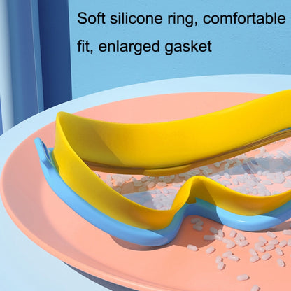 แว่นตาว่ายน้ำเด็กแบบใสกรอบใหญ่กันน้ำและกันฝ้า HD, HD Transparent Swimming Goggles(White), HD Transparent Swimming Goggles(Pink), HD Transparent Swimming Goggles(Blue Yellow), HD Transparent Swimming Goggles(Blue White)                                  ...