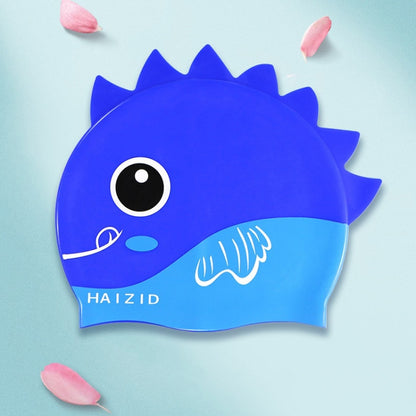 HAIZID 2 ชิ้นน่ารักการ์ตูนกันน้ำซิลิโคนหมวกว่ายน้ำเด็ก, HAIZID (Shark Tooth Blue), HAIZID (Shark Tooth Pink), HAIZID (Shark Tooth Yellow), HAIZID (Fish Scales Royal Blue), HAIZID (Fish Blue Pink), HAIZID (Fish Scales Rose Red Pink)
