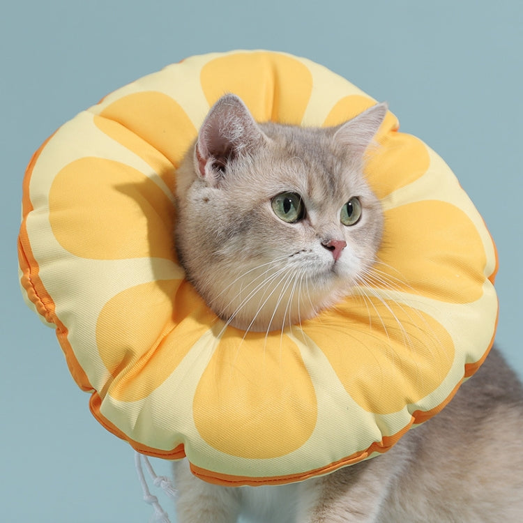 Cat Elizabethan Collar Kitten Anti-licking Collar Head Cover, ขนาด:, S, M, L