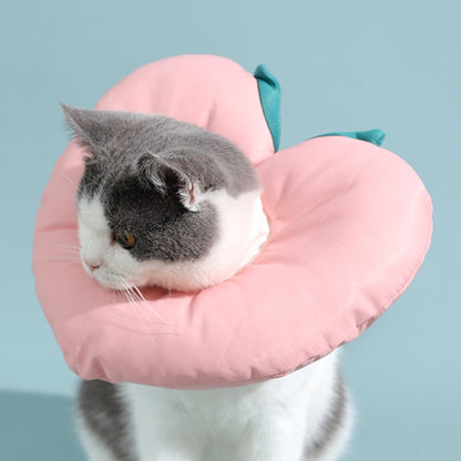 Cat Elizabethan Collar Kitten Anti-licking Collar Head Cover, ขนาด:, S, M, L