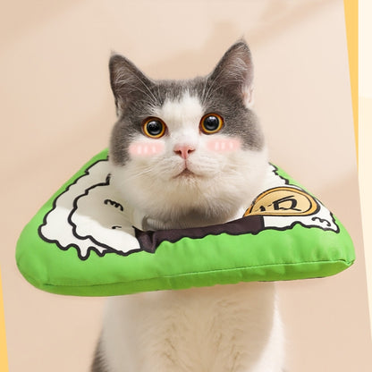 Cat Elizabethan Collar Kitten Anti-licking Collar Head Cover, ขนาด:, S, M, L