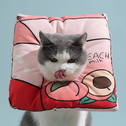 Cat Elizabethan Collar Kitten Anti-licking Collar Head Cover, ขนาด:, S, M, L