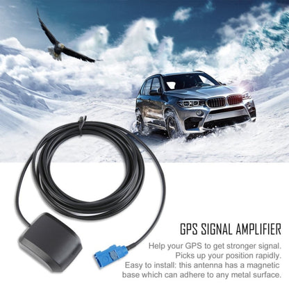 2PCS รถ DVD นำทาง GPS ดาวเทียมเสาอากาศเครื่องขยายสัญญาณ SMA/FAKRA-C อินเทอร์เฟซ, Plastic Base