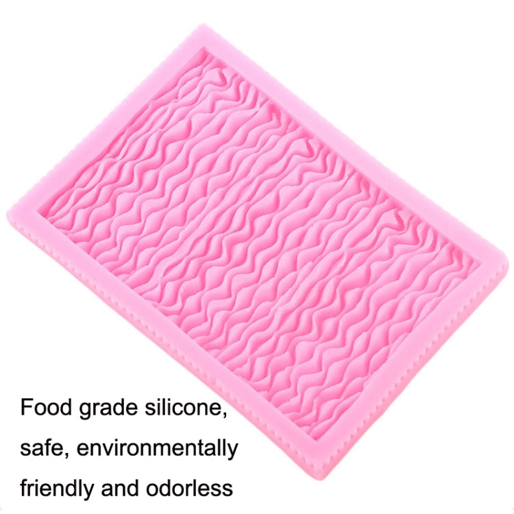 แม่พิมพ์ซิลิโคน Fondant เกรดอาหารกระโปรงจีบเครื่องมือตกแต่งเค้ก, CC562