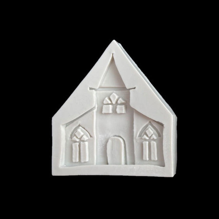 5PCS Castle Musical ซิลิโคนแม่พิมพ์ช็อกโกแลต Fondant Cake Decor, สไตล์:, Triangle, Rectangle