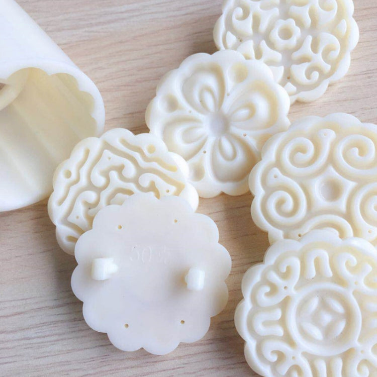 2 PCS Moon Festival Round Hand-Pressed Pastry Mould Baking Tools, รุ่น:, 10, 24, 25, 26, 28, 29, 30, 31, 33, 35, 36, 37, 41, 42, 21