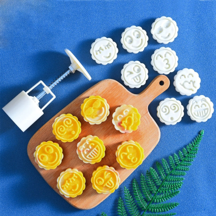 2 PCS Moon Festival Round Hand-Pressed Pastry Mould Baking Tools, รุ่น:, 10, 24, 25, 26, 28, 29, 30, 31, 33, 35, 36, 37, 41, 42, 21
