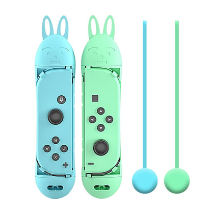 Jump Rope Gamepad Controller สำหรับสวิตช์ JOY-CON, For Switch JOY-CON Pink, For Switch JOY-CON Green Blue, For Switch JOY-CON Red Blue