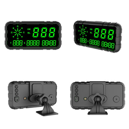 GPS Head-up Display ความเร็ว ไมล์สะสม เข็มทิศ รถยนต์ทั่วไป, C3012 GPSHUD