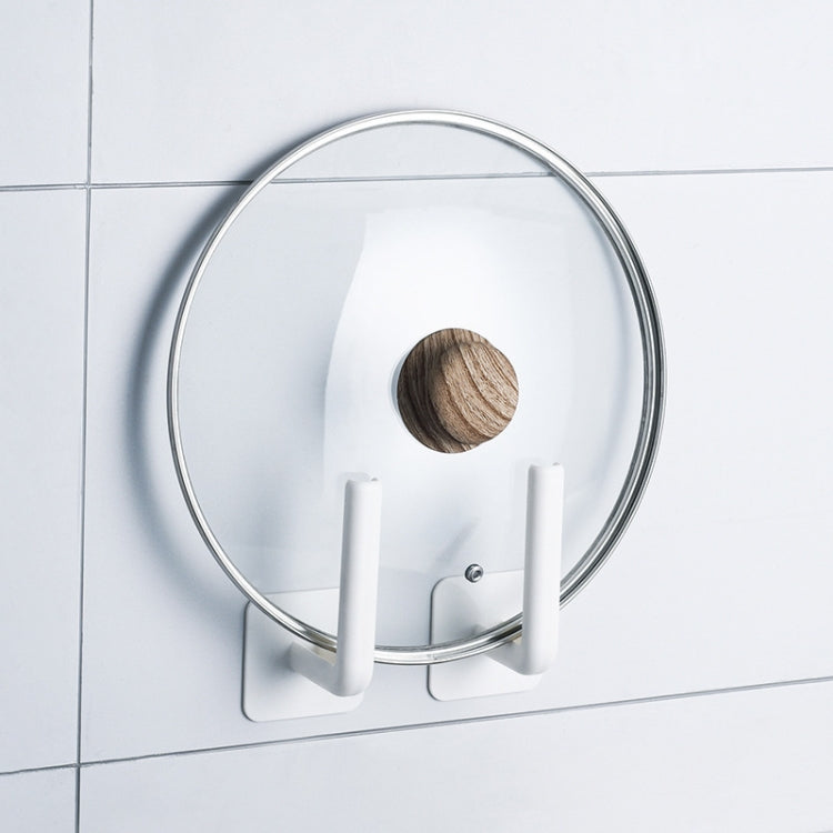 10 PCS No Punching Traceless Sticker L-shaped Hook Wall Hanging Rack, Hanging Rack