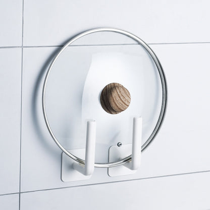 10 PCS No Punching Traceless Sticker L-shaped Hook Wall Hanging Rack, Hanging Rack