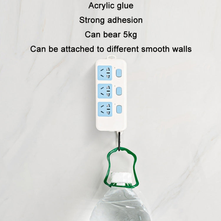 30 PCS Traceless Wall Hanger มัลติฟังก์ชั่น Plug-in Rack, Specification:, Single, Double