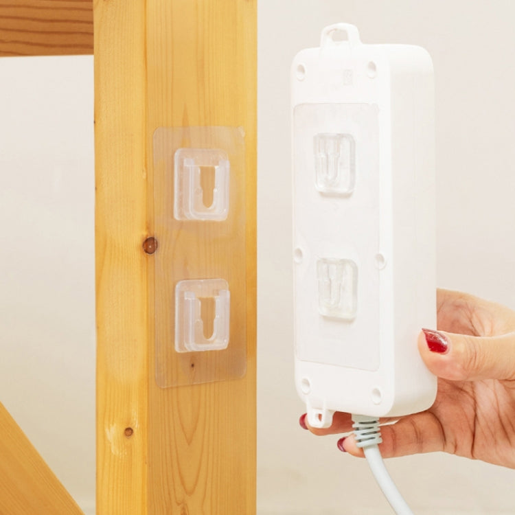 30 PCS Traceless Wall Hanger มัลติฟังก์ชั่น Plug-in Rack, Specification:, Single, Double