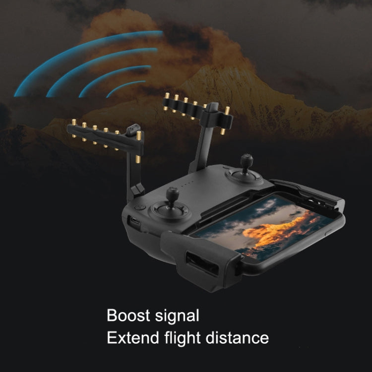 BRDRC เสาอากาศช่วง Extender เครื่องขยายสัญญาณสำหรับ DJI Mini SE/MAVIC 2/Pro/Air, For DJI Mini SE/MAVIC 2/Pro/Air Black Copper