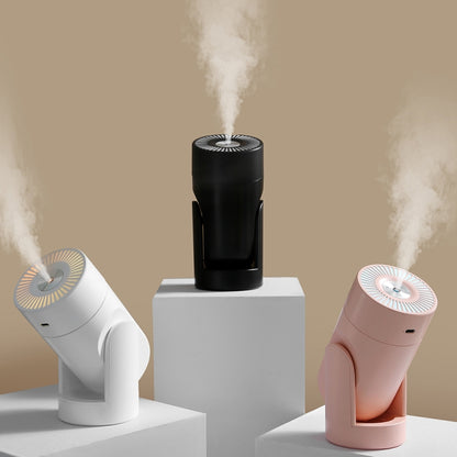 L09 USB Plug-in เครื่องทำความชื้นไฟกลางคืนสีสันสดใส, สีขาว, สีชมพู, สีดำ