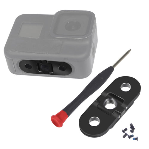ฐานแม่เหล็กทดแทนแบบพับโลหะสำหรับ GoPro HERO10 Black / HERO9 Black / HERO8 Black / MAX