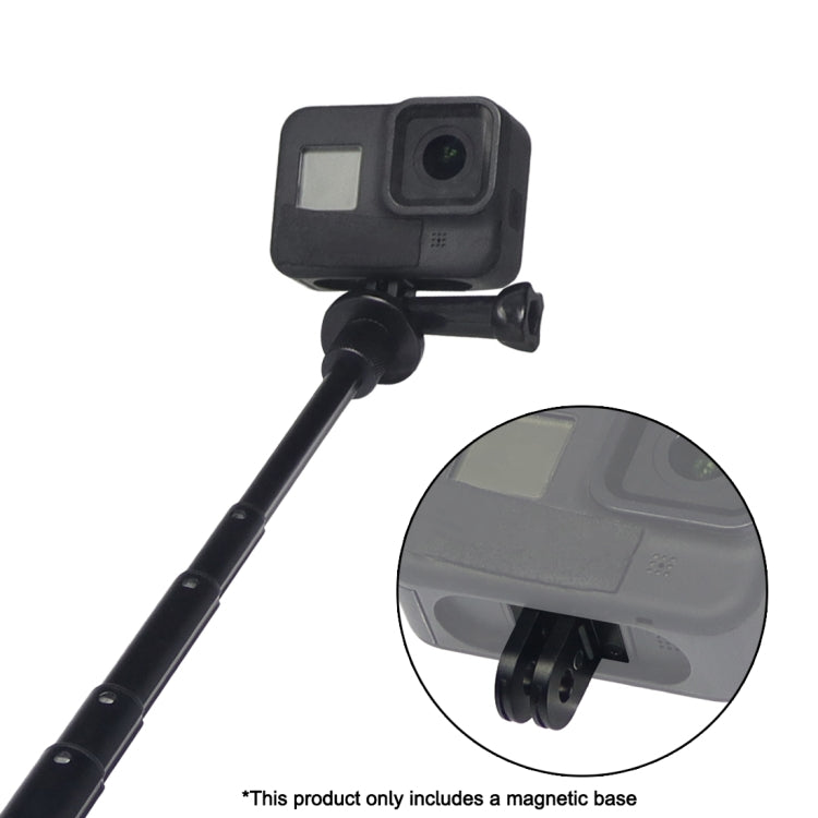 ฐานแม่เหล็กทดแทนแบบพับโลหะสำหรับ GoPro HERO10 Black / HERO9 Black / HERO8 Black / MAX