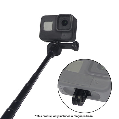 ฐานแม่เหล็กทดแทนแบบพับโลหะสำหรับ GoPro HERO10 Black / HERO9 Black / HERO8 Black / MAX