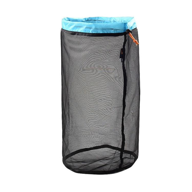 LUCKSTONE WSD2005020 กระเป๋าจัดระเบียบตาข่ายน้ำหนักเบา ขนาด:, S (Gray Blue), M (Gray Orange), L (Gray Green), XL (Gray Blue), XXL (Gray Black), S (Black Blue), M (Black Orange), L (Black Green), XL (Black Blue), XXL (Black Black), S-XXL (5PCS Black)   ...